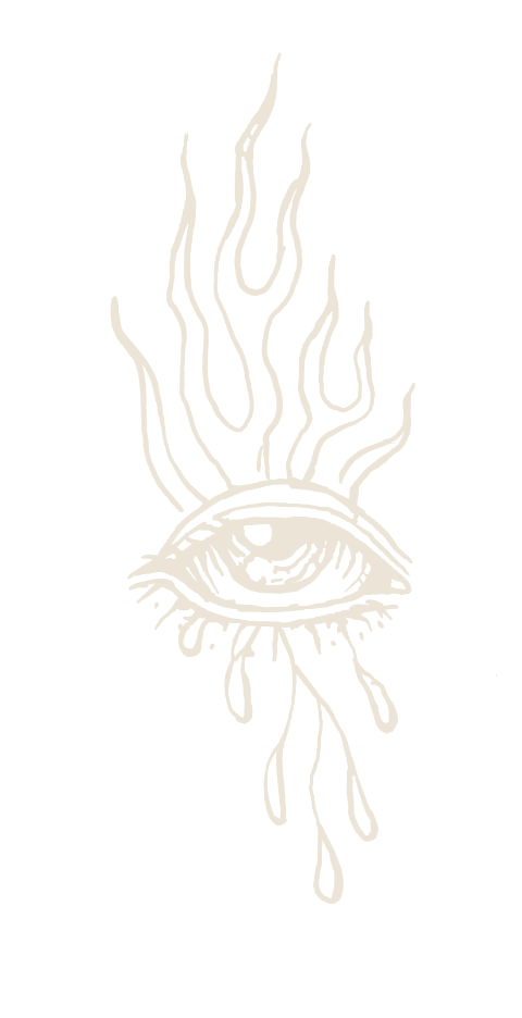 Flash: Auge mit Flammen